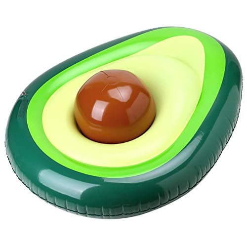 OVOV Avocado Pool Float Giant Inflatable Floatie Lounge Raft for Kids & Adults Summer Pool Party Toys