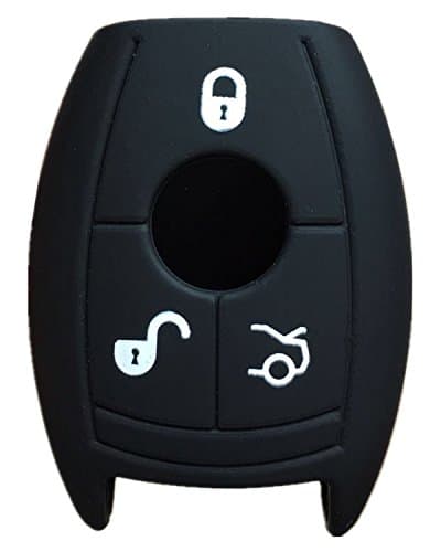 KWH Silicone Key Fob Cover Case Protector Smart Remote Control Shell Keyless Entry Case Holder Cover For Mercedes Benz W203 W210 W211 AMG W204 C E R CL GL S SL BGA CLS CLK CLA SLK Case Classe IYZ3312