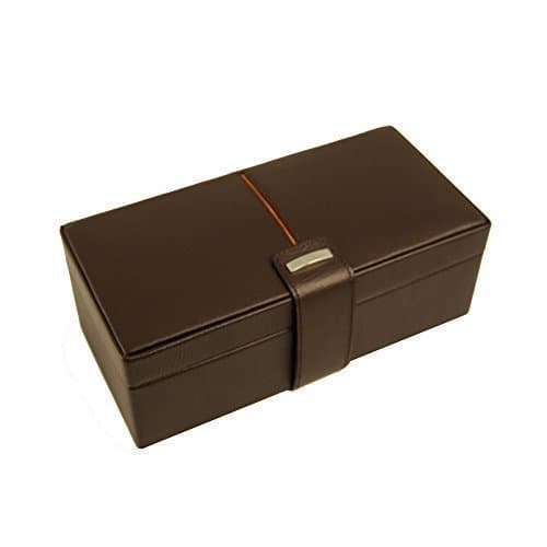 Dulwich Brown Orange Park Lane Watch Cufflink Box