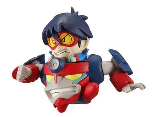 Official Eyeup Gurren Lagann Mini Figure Cell Phone Strap with Loop - 2" Lagann & Shichin (Japanese Import)
