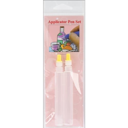 3D Crystal Lacquer Empty Applicator Pens 2/Pkg-0.35mm X 2