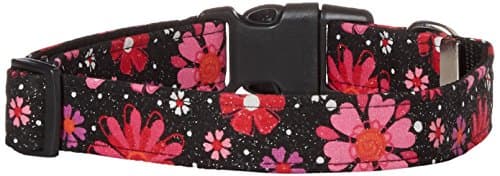 Cape Hobbycraft Chevron Dog Collar with Welded D Ring Buckle, Glitter, 18 x 26"/1"