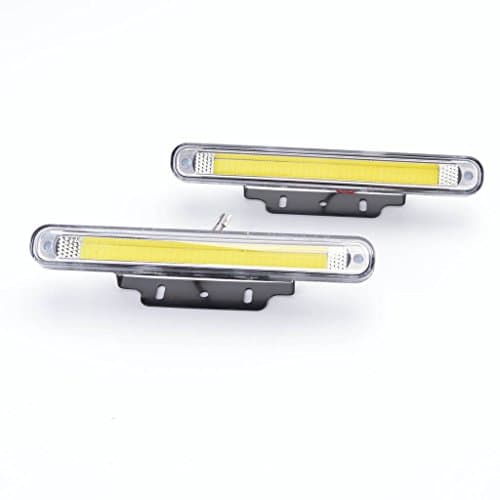 T3M 2 PCS Universal Fit Off-road Plastic LED Daytime Running Light Clear LED Qty 72 Pcs