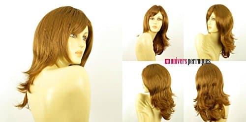 univers perruque Mid Length Wig For Women Light Blond Copper Ref: Carly 27