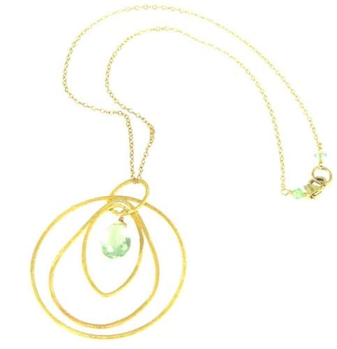 Beauty - Green Amethsyt, 17IN