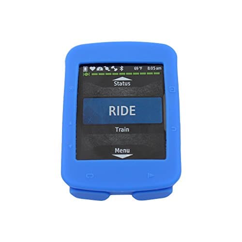 Garmin Edge 520 Cycle Computers Protective Silicone Case screen protector blue