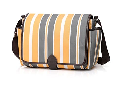 Diaper Bag Accessories Set with Adjustable Shoulder Strap and Magnetic Closing By FM Accessories Offers Quality Unisex Messenger Shoulder Carry Ideal for Travelling Anywhere and Everywhere