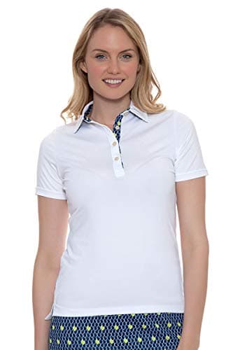 PETER MILLAR Women's Laguna Pacific Trim Golf Polo