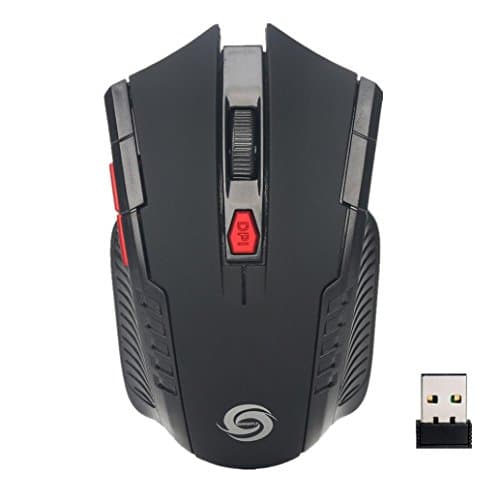 Unpara Ginwfly 2.4Ghz Mini Wireless Mouse Optical Non-slip Scratch-resistant Gaming Mouse Mice& USB Receiver For PC Laptop
