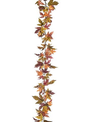 Silk Plants Direct Maple Ivy Garland (Pack of 6)