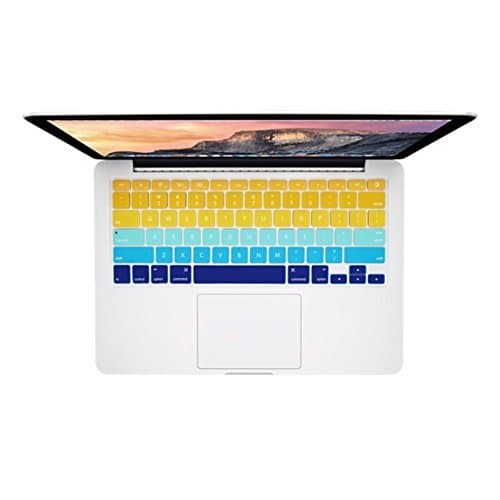Marblue South Beach Multicolor Keyboard Protector for Macbook Pro Retina, Macbook Pro, and Macbook Air 13"