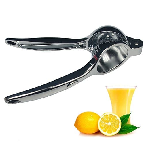 Lime Squeezer,Premium Quality Metal Lemon Lime Squeezer - Manual Citrus Press Juicer Fruit Orange Lemon Tomato Hand Juicer Machine (Medium Bowl)