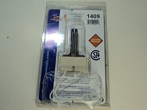 ANP1409 Silcon Carbide Exact Furnace Igniter Replacement for Carrier/Bryant, Robert Shaw 41-409 and White Rodgers 767A-370 by American Igniters