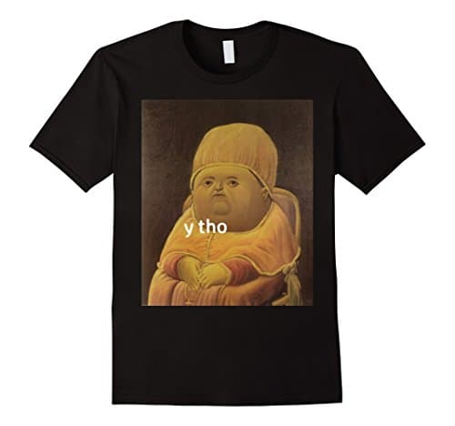 Men's Y Tho T-Shirt Large Black