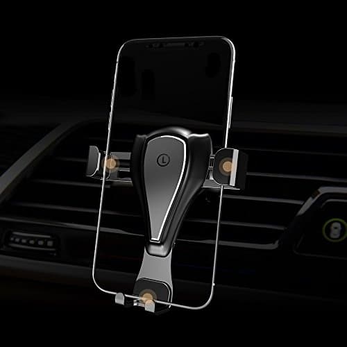 Universal Smartphone Car Air Vent Mount Holder Cradle Gravity Phone Mount Car Phone Holder Air conditioning mouth Stand Holder for iPhone iphone 7/8/X/7plus/8plus Samsung and more