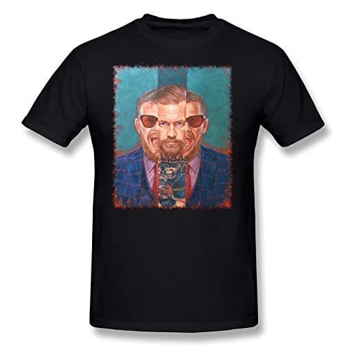 Conor McGregor UFC 194 Lettering Men Custom T Shirt