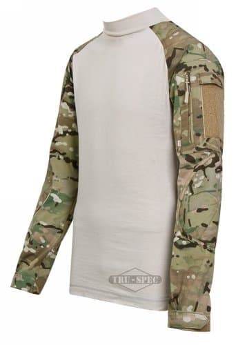 Tru- Spec Combat Shirt, Green, X-Large