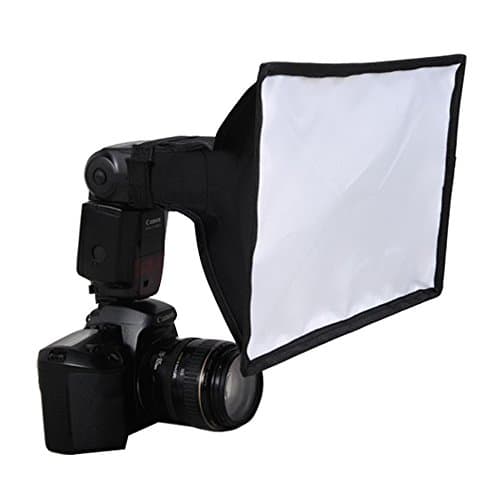 WINOTAR 20x30cm 12x8" Portable SpeedLight Flash Diffuser Soft Box For Canon Nikon Sony Minolta Viltrox Yongnuo Shanny Pixel Triopo Oloong