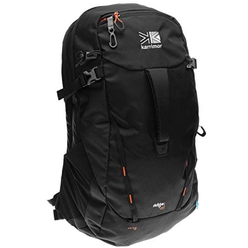 Karrimor Rucksacks 32L/65L/70L Backpack Daypack Bags Ridge Leopard Cougar Jaguar H:42 x W:26 x D:20 (cm) Ridge 32 Litre - Black