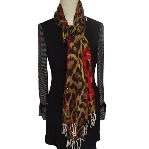 Lady's Pashmina Cotton Scarf 1093