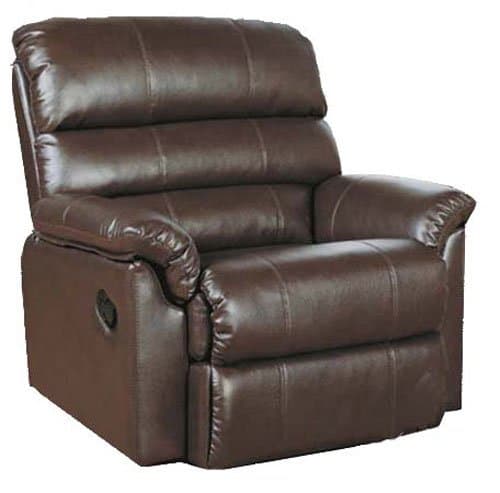 Body Balance System Harmonic Massage Leather Recliner (Brown)