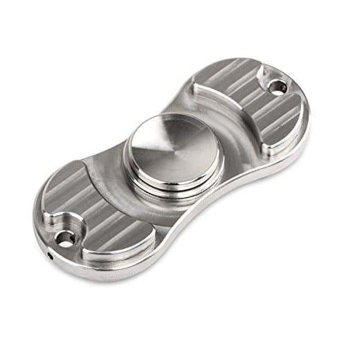 Aroek 2017 Fidget Spinner Toy, High Speed Up to 5 Minutes Spins, EDC Hand Spinner for ADHD, Killing Time, Stress and Anxiety Relief, Hybrid Ceramic Bearing, Stailness Steel