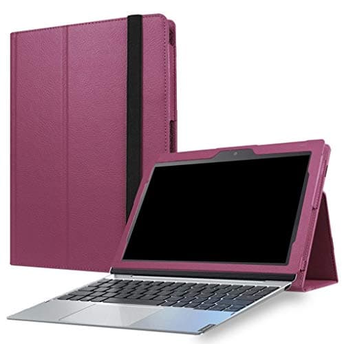 TabletHutBox Slim Light Smart Cover Case for Lenovo Miix 320 Miix320 Miix 320-10ICR (Purple)