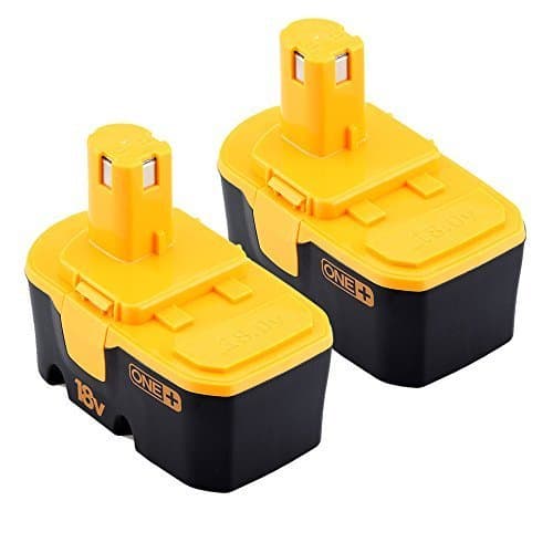 NESTSUN 2 Packs Power Tool Replacement Battery 3.0Ah 18V for Ryobi ONE+ P100 P101 130224007 130224028 130255004 ABP1801 ABP1803 BCP1817/2SM BPP-1813 BPP-1815 BPP-1817 BPP-1817/2 BPP-1817M BPP-1820