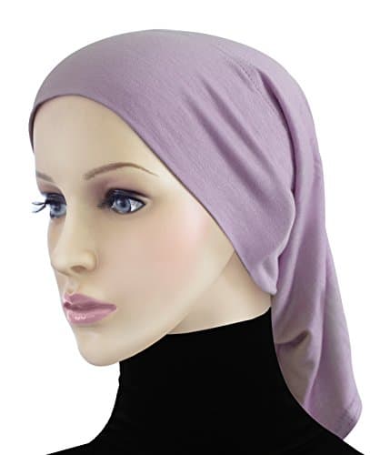 Cotton Hijab 2 piece Amira Set Easy Instant Pull-On Hood & Tube Cap