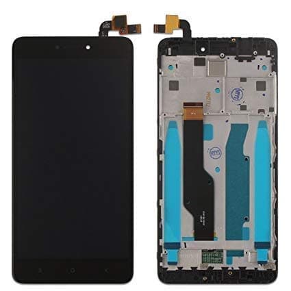 RPATEL IPS LCD Display with Touch Screen Digitizer Glass with Frame Combo for Xiaomi Redmi Note 4 (Black)
