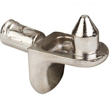 12 Pack Angled Shelf Hold Pin Earthquake Clip Supports