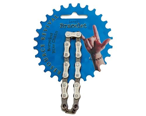 Recycled Bike Chain Bracelet