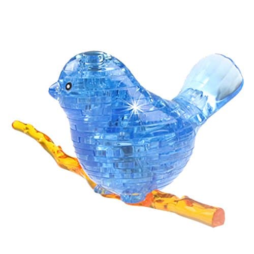 SN28 Crystal 3D Jigsaw Puzzle with LED effect - Blue Bird