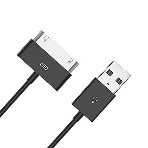 iPhone 4s Charger, High Speed 10 Feet USB Charger Cable Cord for iPhone 4/4s, iPhone 3G/3GS, iPad 1/2/3, iPod (iphone 4s 10ft cable Black)