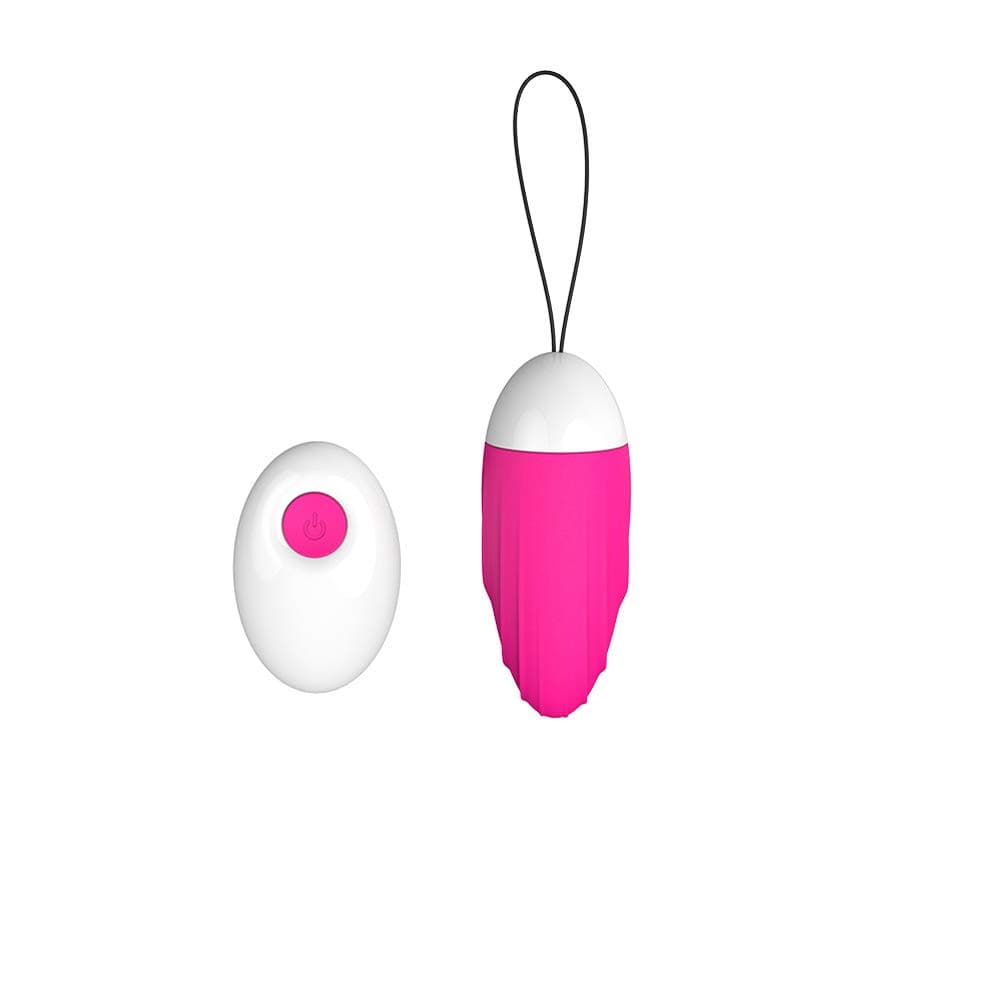 SHRTNM Silicone Love Egg Wireless Waterproof Wireless Massage Egg With Remote For Women-9 Mode