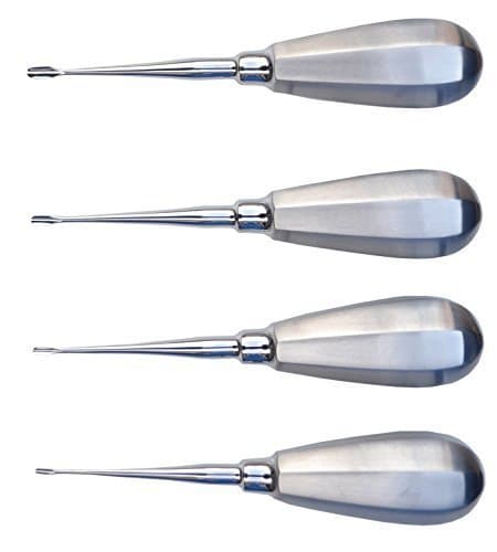 SURGICAL INSTRUMENT SPECIALISTS Dental Elevators STUBBY Handle Human & Veterinary Use wWITHOUT TRAY 1mm to 4mm tip Sizes