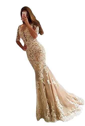 Women's Mermaid Off Shoulder Evening Dressesplus Size