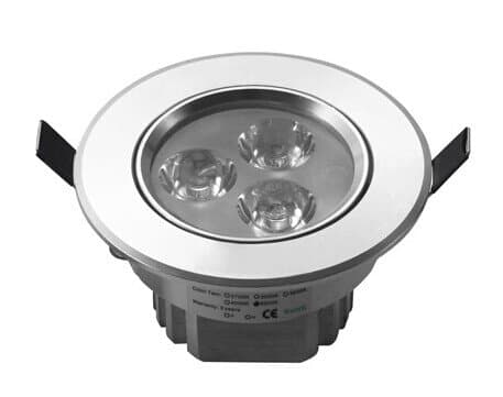 LIGHTMATE 3W/Cut-out Dimension:75MM/Household Office LED Warm White Round Recessed Ceiling Cabinet Light Lamp Bulb Downlight AC85V - 265V+ LED Driver