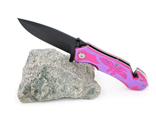 New Brightfield D008 Red Eagle Opening Folding Knife Assisted Tactical Pocket Double-Color Aluminum Handle Rescue