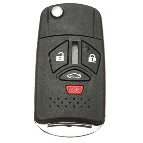 4 Buttons Remote Folding Key Flip Shell Case For Mitsubishi Galant