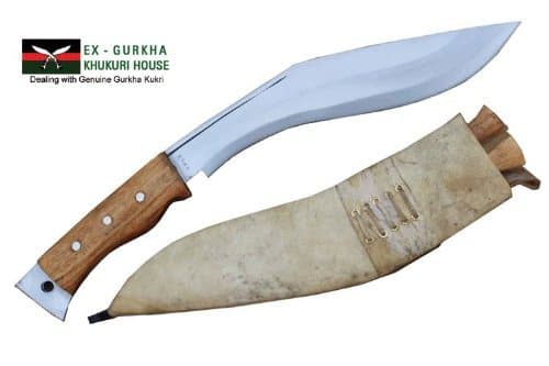 Hand Forged Blade Traditional Kukri - Authentic British Gurkha Afghan Issue Khukuri - Hand Made in Nepal