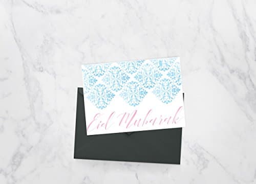 Watercolor Eid Cards Eid Greeting Cards Eid Mubarak Greeting Cards Modern Eid Mubarak Cards Eid Stationery Islamic Greeting Cards