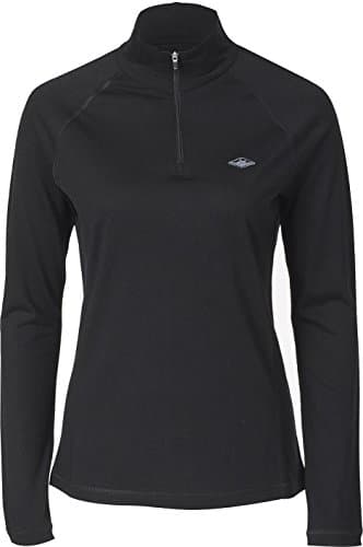 Mountain Designs Women's 200 Merino Wool 1/4 Zip Long-Sleeve Baselayer Top