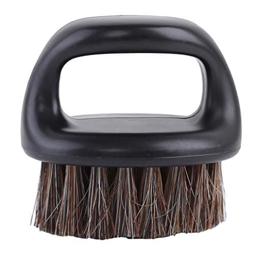 NYAOLE Beard Brush for Men, Beard Styling & Grooming Shaving Brush Soft Artificial Bristles Helps Softening and Conditioning Short Medium Long Mustaches,Color 4