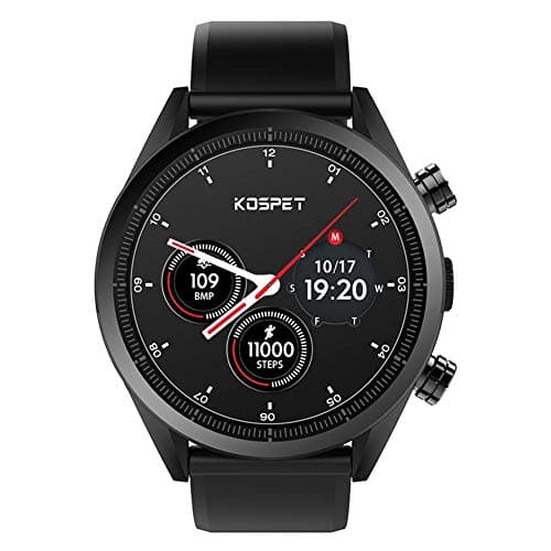 Kospet Android 7.1.1 4G LTE Smart Watch, 8 MP Camera of Watch Phone,MTK6739 3GB+32GB 8MP Camera Translator GPS WIFI Heart Rate Monitor Multi Sport Mode Smartwatch Phone For Men Women (Smart Watch)