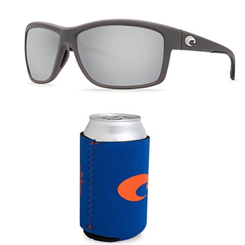 COSTA BUNDLE: MAG BAY, SILVER MIRROR 580G, MATTE GRAY AND COSTA COOZIE, VALUED AT $254