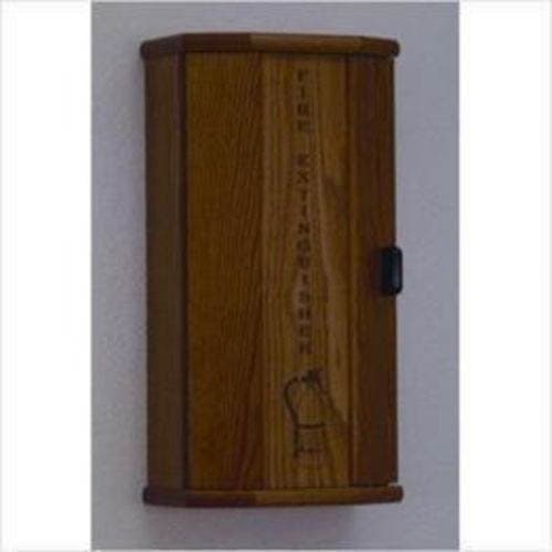 Wooden Mallet Fire Extinguisher Cabinet - 5 Lb. Capacity Medium Oak Fec10Mo