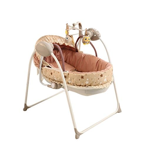 Sleeping basket Flash- Multifunction Electric cradle bed/Baby Baby cot/baby Shaker Newborn Automatic shaker intelligent Sleeping bed (Color : Package A)