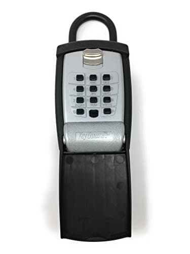 LB-008 0REALTOR KEY LOCK BOX Safe Vault With Combination 4 Pin Lock - Portable Realtor Mount Keys Outdoor Master Store keys 321 Locks - Wall Mount - Heavy Duty Slimline Storage