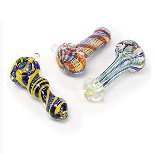 MFHX Handcrafted Glass piece(s), mini Size, (#1, Random Color)